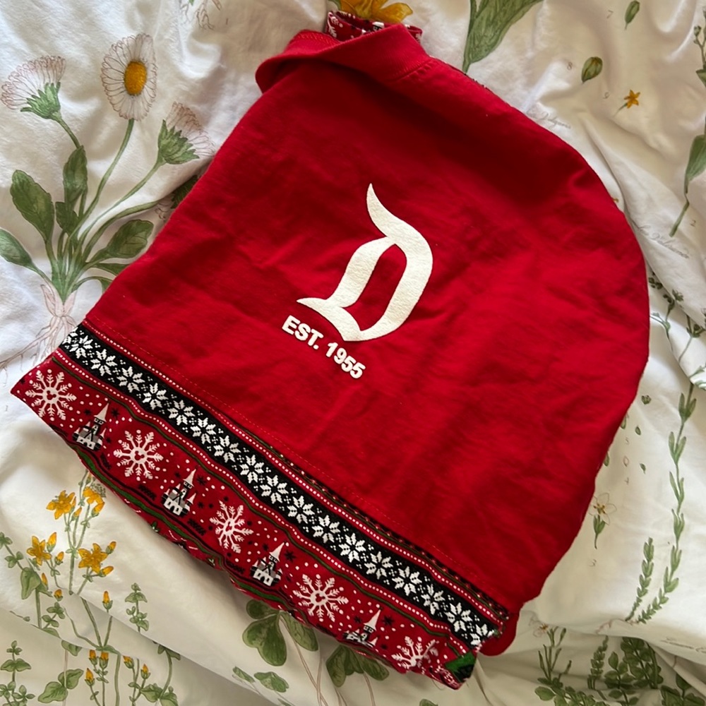 disneyland christmas spirit jersey xs